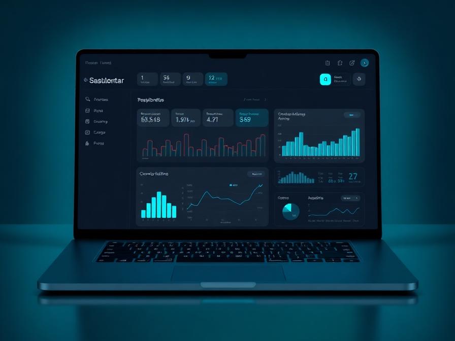 Analytics Dashboard — SaaS Concept