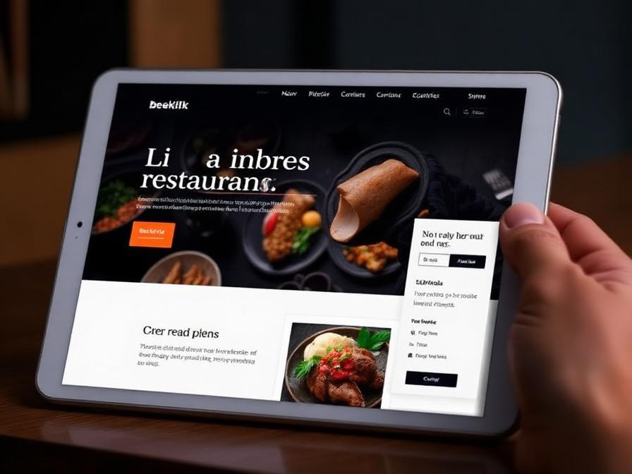 Restaurant Booking — Hospitality Concept